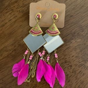 Mirror earrings